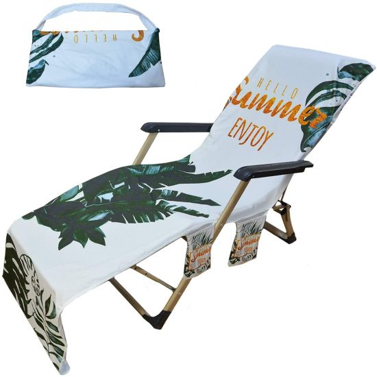 HUGE Beach Pool Chair Towel Wi...