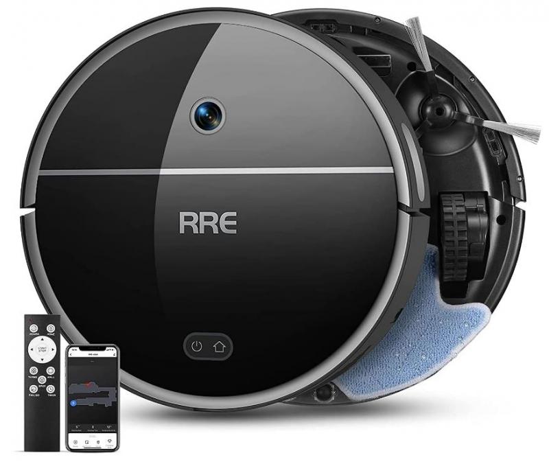 RRE Robot 1800Pa Powerful Suction Wi-Fi Self-charging Vacuum Cleaner