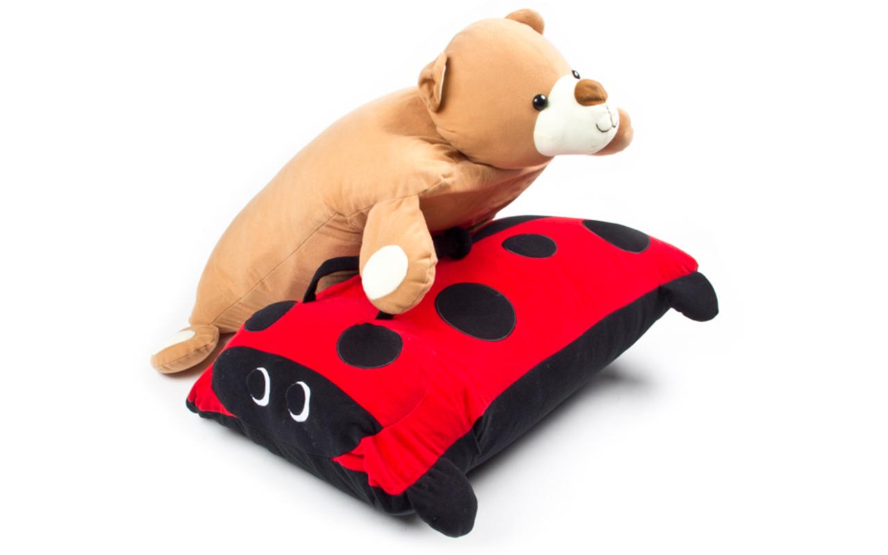 Full Size Instant Plush Pillow Case Buddy Turn Any Pillow Into a