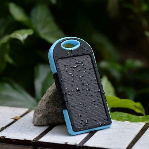 5000 mAh Water Resistant Solar...