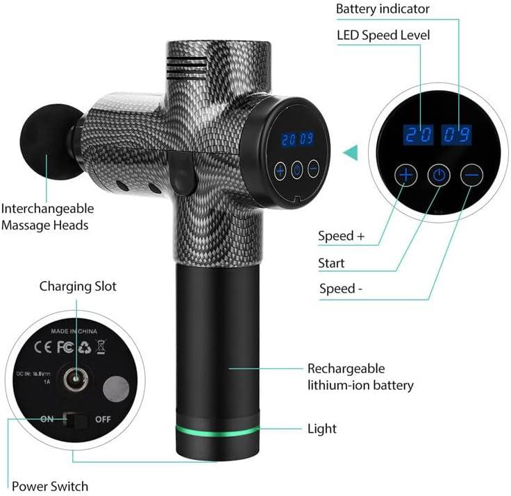 Percussion Massage Gun Find relief with this deep tissue percussion