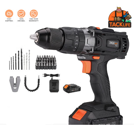 Heavy Duty 18V Cordless Drill.