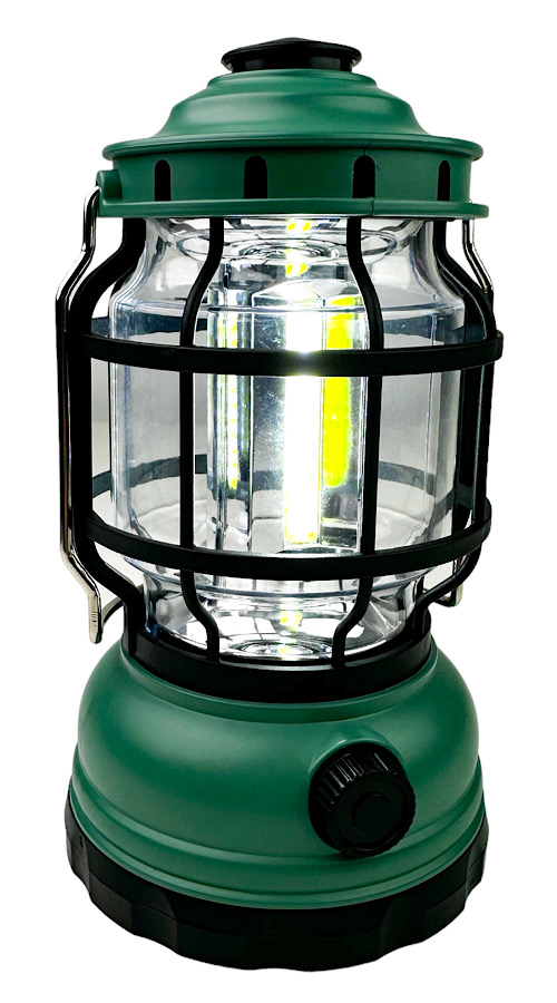 500 Lumen COB LED Dimmable Camping Lantern BATTERIES INCLUDED! Order 4 or more and SHIPPING