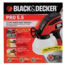 BLACK+DECKER Powered Paint Sprayer, 5.8 GPH