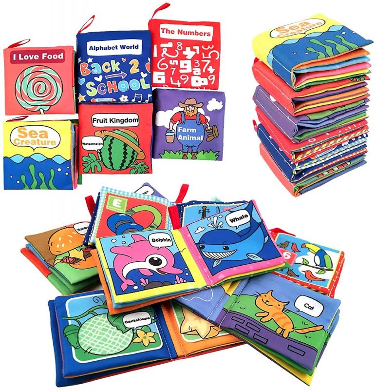 SIX PACK Cloth baby books $9.9...