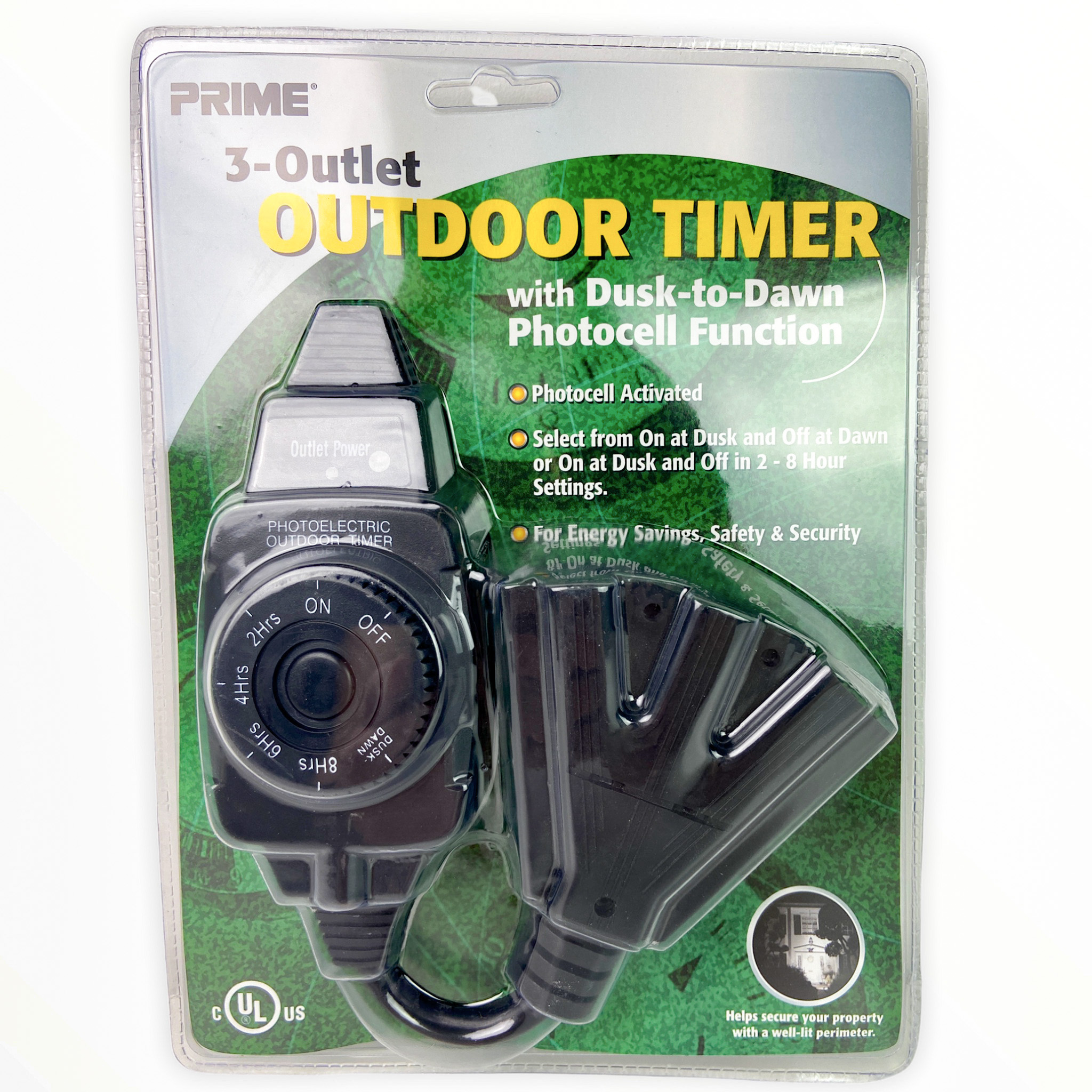 3 Outlet Outdoor Timer