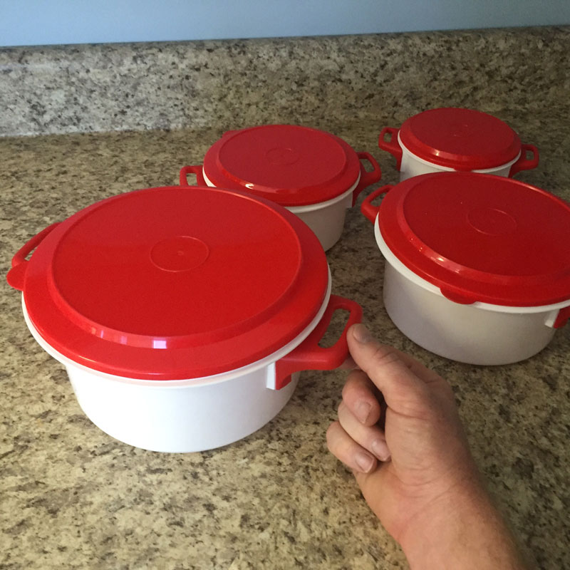 8 Piece Nesting Microwave Bowl Set - 13 Deals