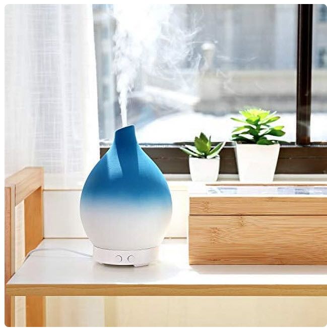Designer Accents Hand Painted Essential Oil Diffuser / Humidifier $19.99 (reg $40)