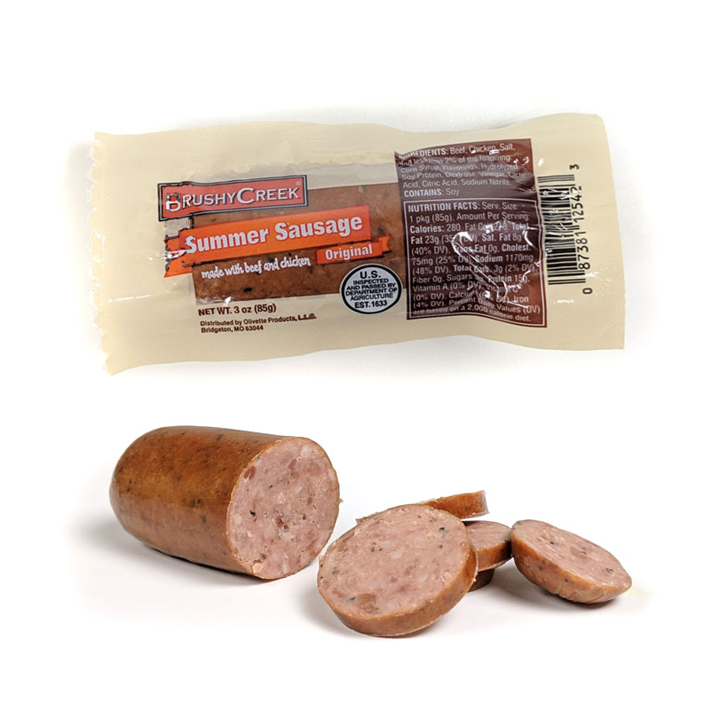 Silver Creek Beef Summer Sausage 8 oz.