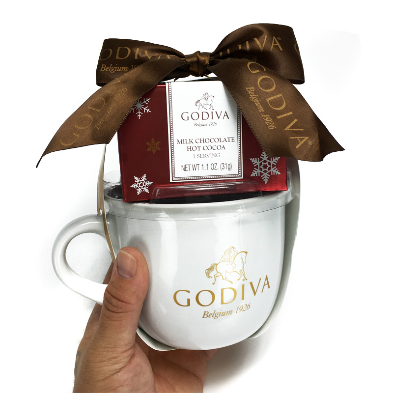 Godiva Hot Chocolate and Mug Gift Set