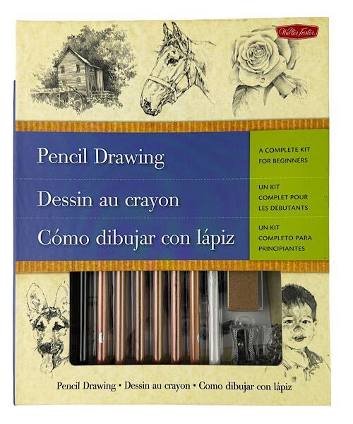 Pencil Sketching / Drawing Kit $19.99 (reg $50)