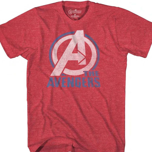 red avengers shirt