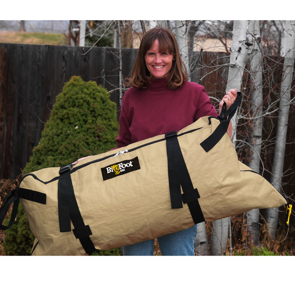 Bigfoot Yard Bag The Enormous 2in1 Tarp / Bag With Neverending