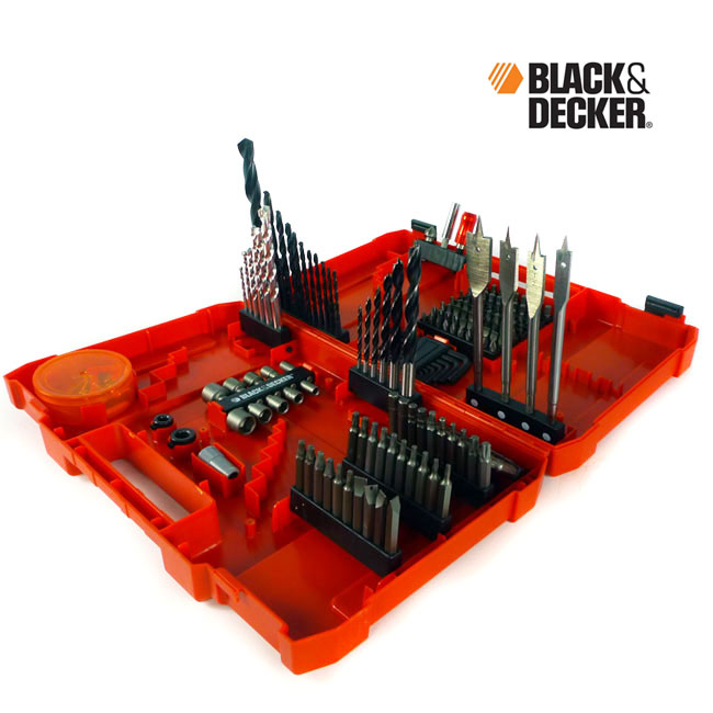 BLACK+DECKER Drill Bit Set / Screwdriver Set, 66-Piece (71966