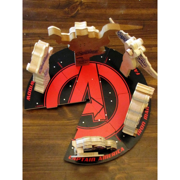Avengers Lowe's Build And Grow Kits You get all 6 Marvel Heroes shown! 