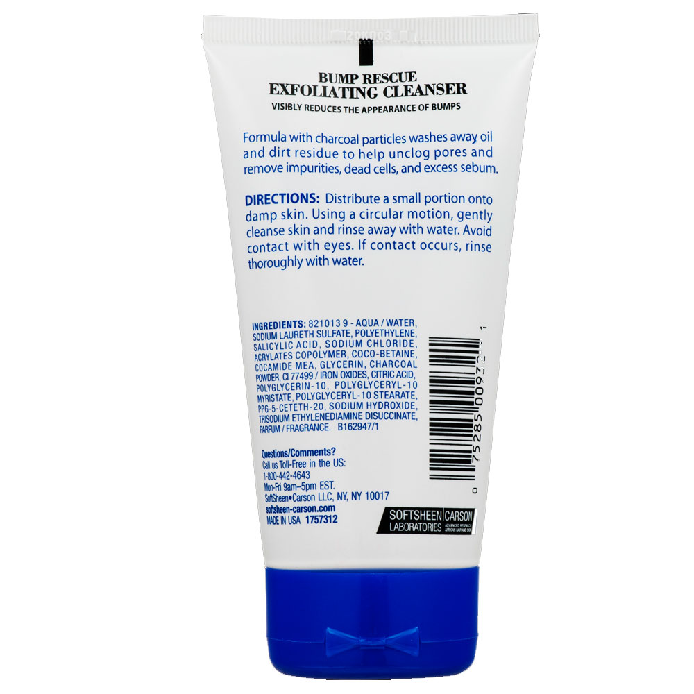 magic bump rescue exfoliating cleanser