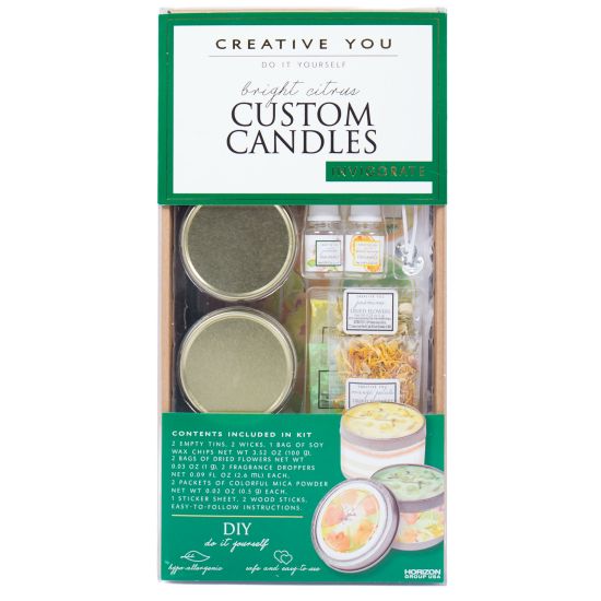 Creative You Make Your Own Candle Kit Bright Citrus Custom Candles