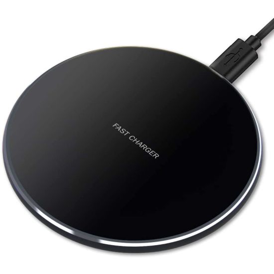 FAST 10 Watt Wireless Charging Pad Compatible with iPhones AND