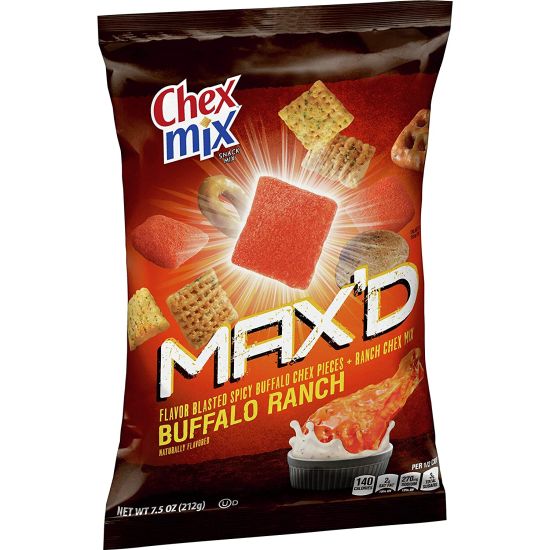 8 Bags of Chex Mix MAX D Snack...