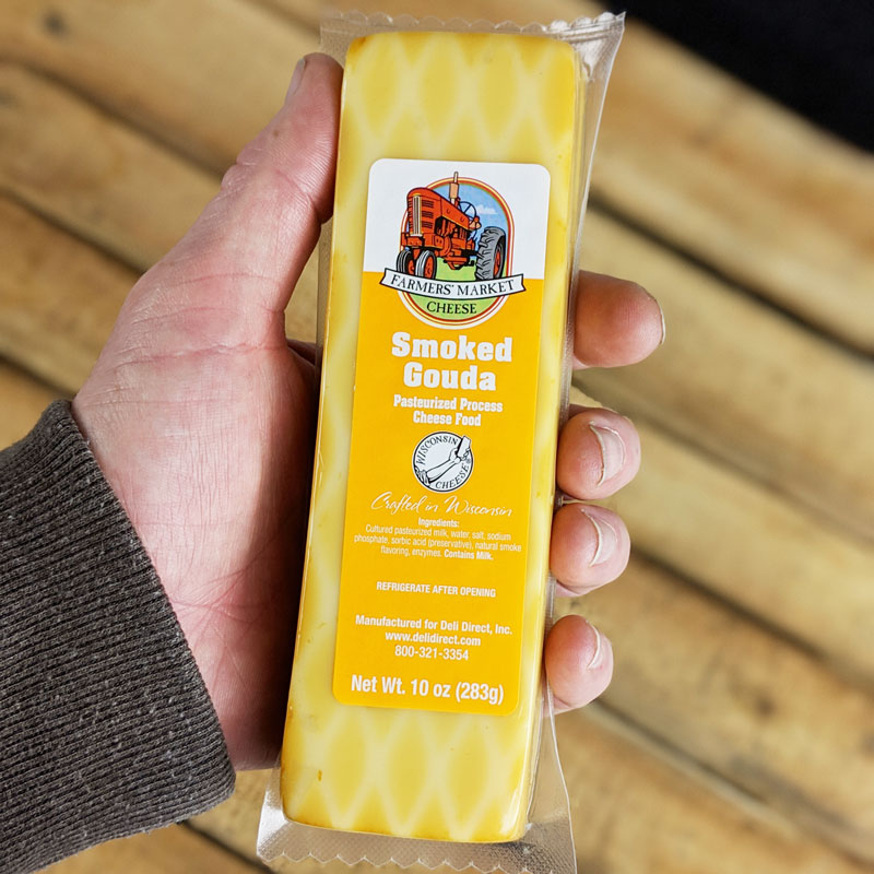 3 Blocks of Smoked Gouda Farmer's Market Cheese SHIPS FREE! 13 Deals