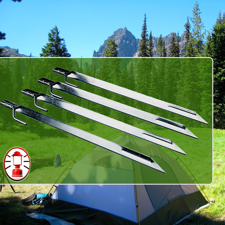 Coleman Heavy Duty Steel Tent Stakes 13 Deals