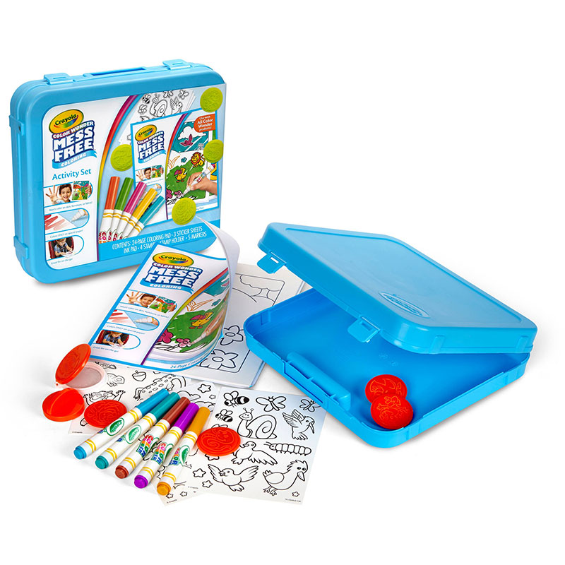 Crayola Color Wonder Mess Free Coloring Activity Set SHIPS FREE! 13