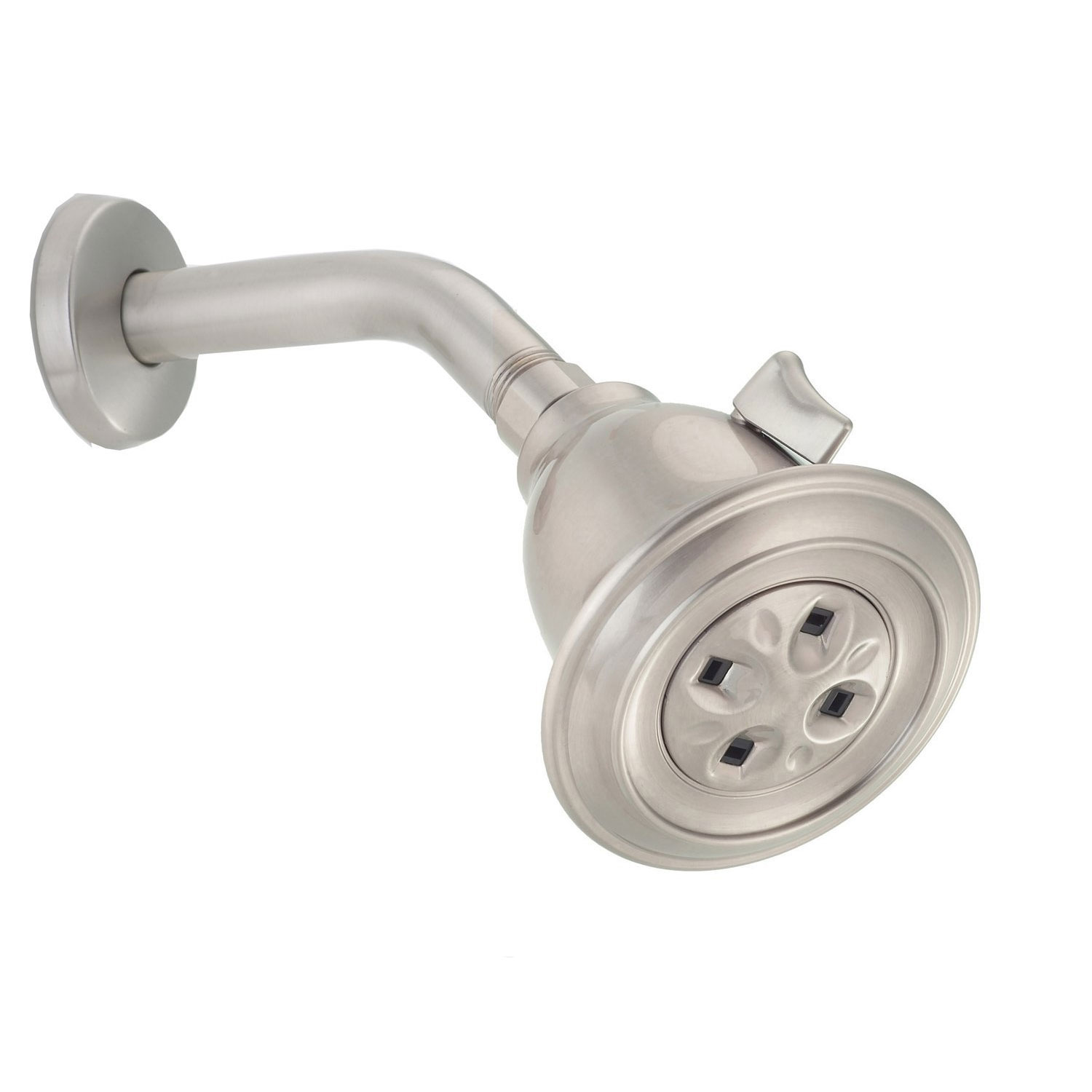 Delta Adjustable WaterAmplifying Shower Head in Satin Nickel Finish