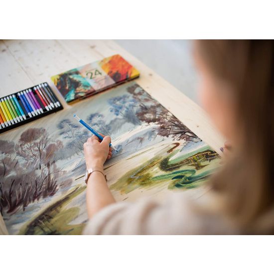 Cambridge Art Supplies Professional Watercolor Pencil Set GREAT gifts