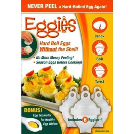 Eggies Hard-Boiled Egg Cooker.