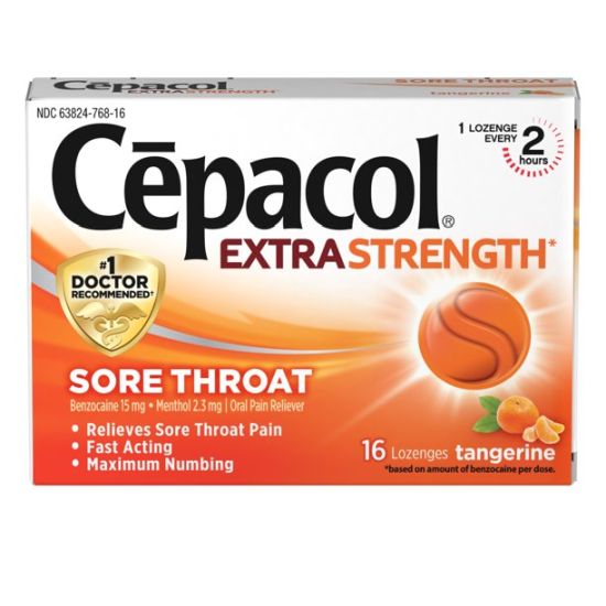 FOUR BOXES of Cepacol Extra St...