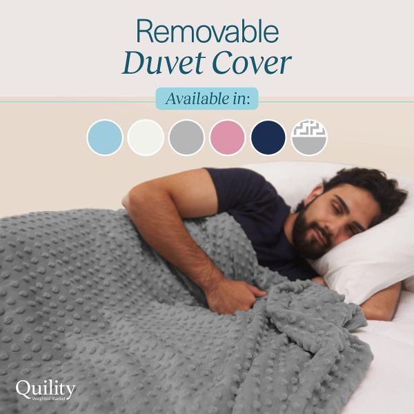 Quility 25 LB King Size Weighted Blanket $74.99 (reg $150)