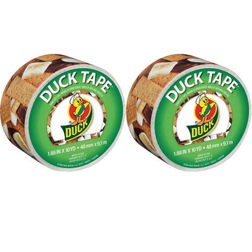 $5 (reg $12) 2 PACK of Duck Brand 1.88" S'mores Duct Tape