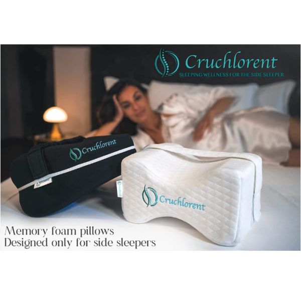 Orthopedic Memory Foam Knee Pillow – Mastery Wellness