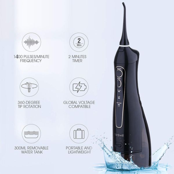 Cordless Water Flosser With 3 Modes (You know, like a Waterpik, but a