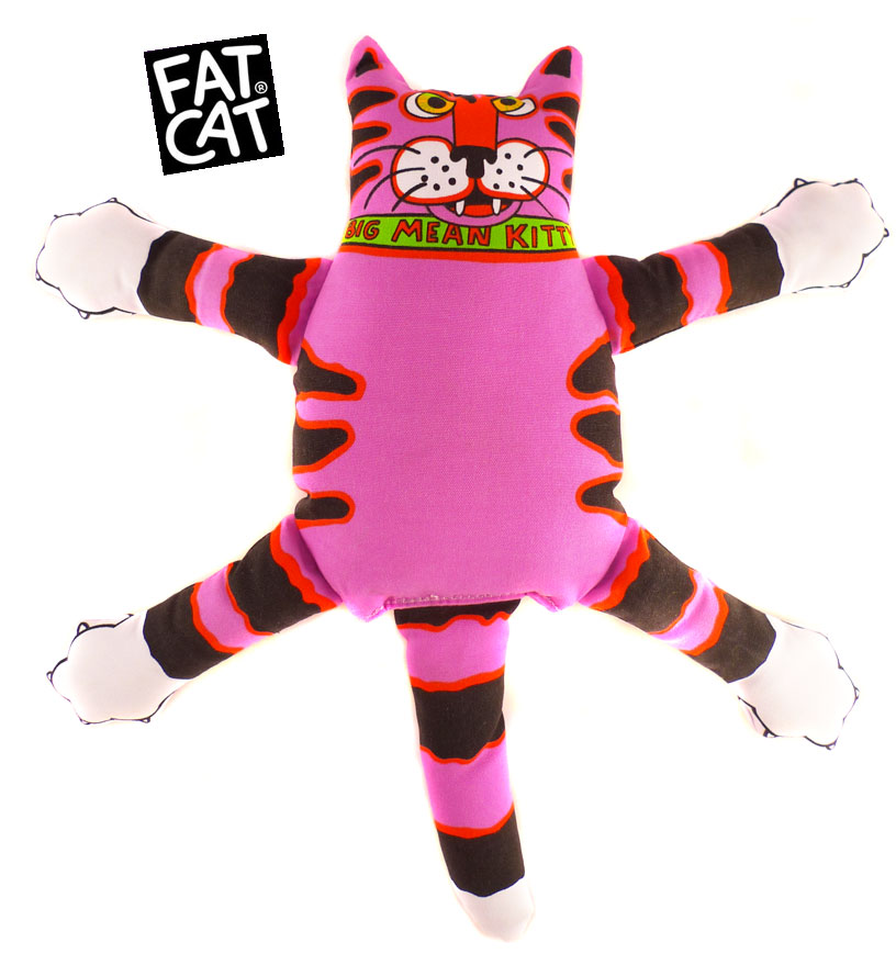 Fat Cat - Big Mean Kitty Dog Toy - Can Your Dog Handle It? - 13 Deals