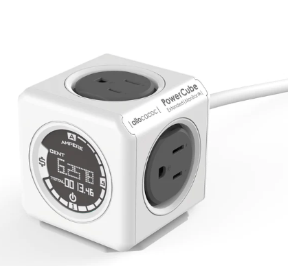 Cubic-Shaped Power Strip with.