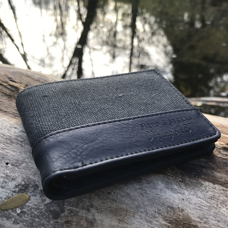 Field & Stream Vintage Gear Front Pocket Slimfold Wallet SHIPS FREE