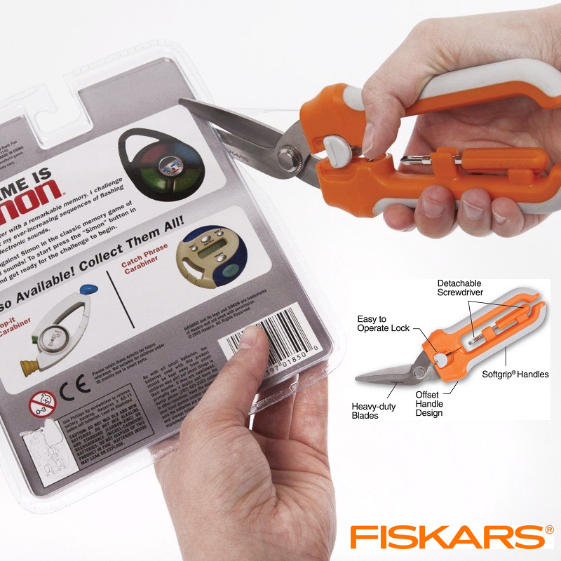 FREE - Fiskars Package Opening Scissors w/ Snap-In ...