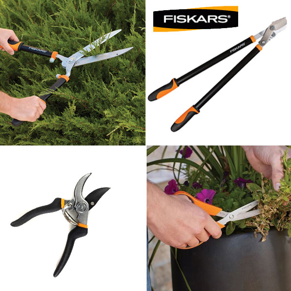 Fiskars Lawn Tools - Choose from Loppers, Hedge Trimmers, Pruners or Garden Scissors - SHIPS FREE! - 13 Deals