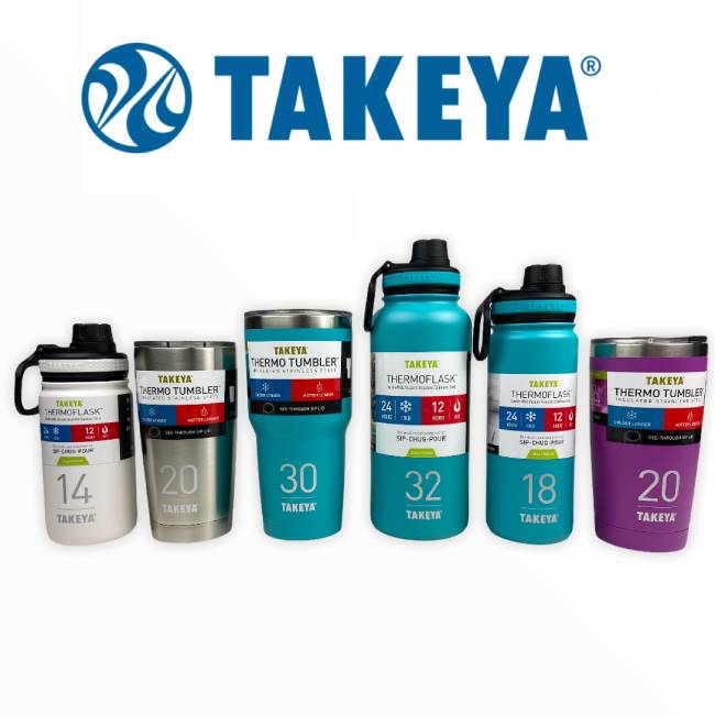 3 Pack of Assorted Takeya Doub...