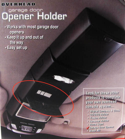 Overhead Garage Door Opener Holder Installs in Seconds! 13 Deals