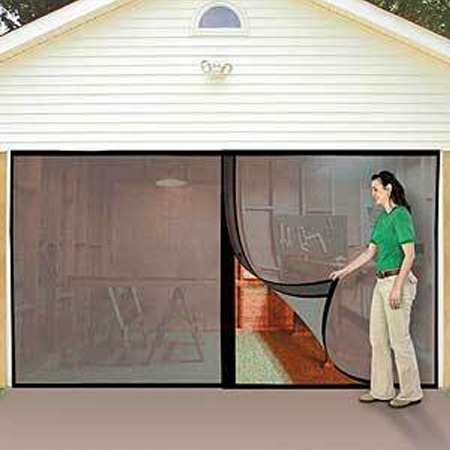 Instant Garage Screen - Available for Single or Double Car Garages