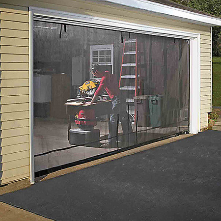 Instant Garage Screen - Available for Single or Double Car Garages