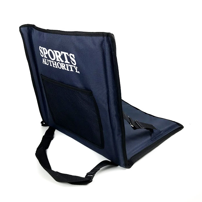 Sports Authority Foldable Stadium / Event Padded Seat Cushion With Back