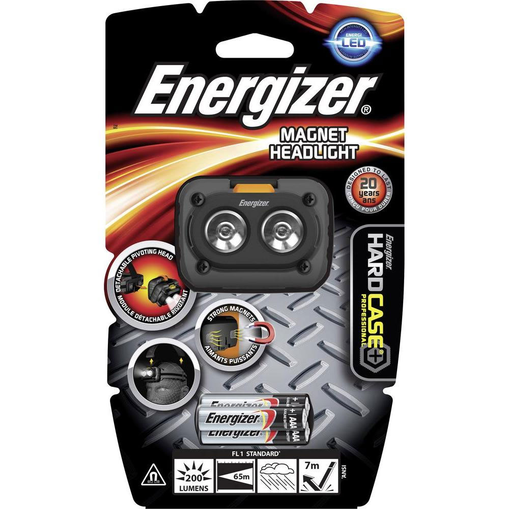 SEE THE VIDEO! Energizer Hard Case Pro 200 Lumen Headlight