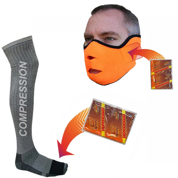 13 Deals Heated Merino Wool Blend Socks With Compression Fit or