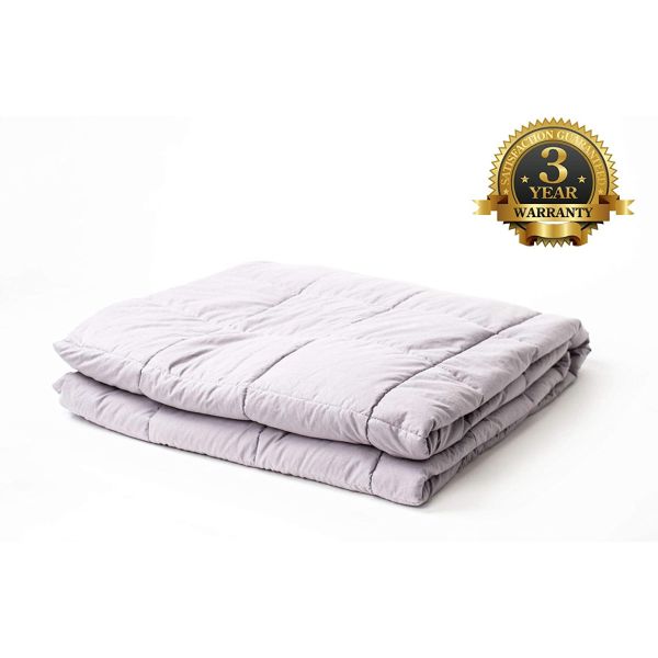 Quilted Premium 18 Pound Weighted Blanket 48x72 (For those that sleep