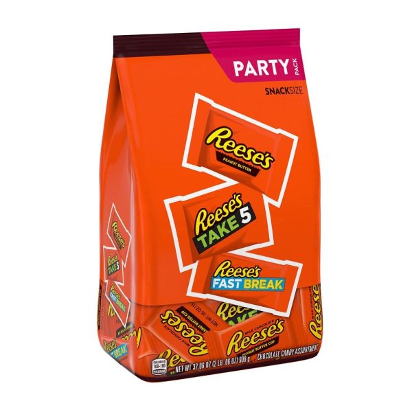 TWO BIG 2-POUND BAGS of REESE'...