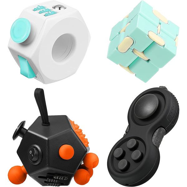 4-Pack of Mini Fidget Toys $9.