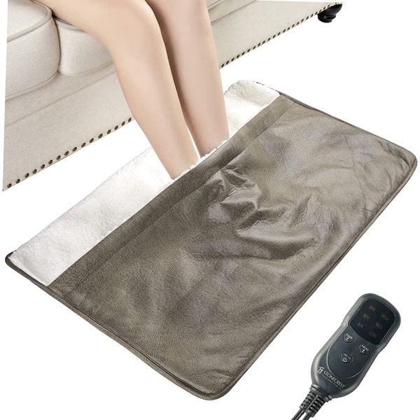 Sherpa Lined Electric Foot Heating Pouch